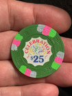  uncirculated   25 Celebration Cruises Casino Chip Poker Chip Gambling Ship
