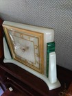 Vintage Kienzle Onyx Art Decor 8 Day Striking Mantle Clock Working Converted Vgc