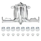 Motorcycle Chrome Tappet  Lifter Block Accent Cover  Replacement For Harley