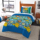 Twin Bed In A Bag Set     Pok  mon First Starters Design     5-piece Bedding Set W   