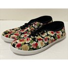 Bobbie Brooks Floral Print Canvas Lace Up Tennis Shoes  New With Tags  Size 6