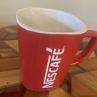 Nescafe Coffee Mug Cup Red Collectible Square Advertising Promotional