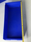 Akro-mils Shelf Storage Bin Plastic 8 w X 17 5  D X 4 h Blue Lot Of 100