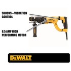 Dewalt 8 5 Amp 1-1 8 In  Corded Sds-plus D-handle Rotary Hammer Drill Kit