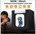 Light Box Photography 20 x20  With 80led Lights And 4 Color Backdrops    