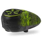 Bunkerkings Ctrl2 Paintball Loader     Acid Black Highlander   Pro Electronic H   