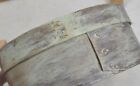 Antique Pantry Box Round Bent Wood 6 5 X 2 5 In Painted 1800s Original 