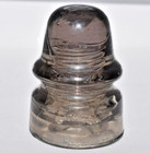 California Smokey Purple Cd 161  Glass Insulator