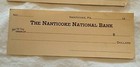 3 Vintage Blank Checks From The Nanticoke National Bank In Nanticoke  Pa 19__