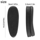 Durable Rubber Combat Slip-on Butt Pad Recoil Reducing Pad For Rifle Universal 