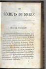 1858 Occult Les Secrets Du Diable  Devil s Secrets   Louis Ulbach In French