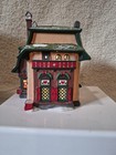 Dept  56 North Pole Series  elfie s Sleds And Skates  Heritage Village Good Cond