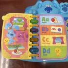 Leap Frog Blues Clues And You  Skidoo Into Abc s Book For Kids Used Works Tested