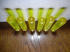 6 Amber yellow Blank Screwdriver File Pick Awl Handles 3  Diy Tool Grips Mi Usa