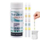 Pool Water Test Strips 100 Pack Spa Aquarium Pond Testing Kit