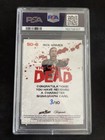 2026 Keepsake Walking Dead Psa Exclusive Sd 6 Rick Grimes Signagraph-gold Psa 9