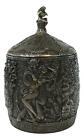 Ancient Greek Pandora s Box With Pan Playing Flute Decorative Jewelry Box Decor