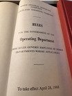 Maine Central Railroad   Portland Terminal Manual First Edition L  k Rare