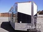 New 2025 8 5 X 24 V-nose Enclosed Cargo Car Hauler Trailer Loaded Race Package 3