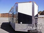 New 2026 8 5 X 24 V-nose Enclosed Cargo Car Hauler Trailer Loaded Race Package 3