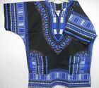 Dashiki Mens Caftan African Womens Hippie Boho Rasta Blouse Ethnic Top One Size