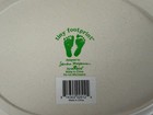 Tiny Footprint Bamboo Baby Toddler Plate Crabby And Cute Tray