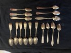 18th   19th Century Silver Spoon Collection Total Of 16