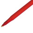 Paper Mate Write Bros Stick Ballpoint Pen Red Ink 1mm Dozen 3321131