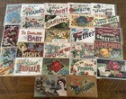 Lot Of 25 Greetings postcards With words to Family sentiments large Letters d63