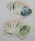 Rare C1910 Chicago Milwaukee   Puget Sound Railway Playing Cards Incomplete Box