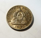 Honduras - 1932 Silver 50 Centavos Xf