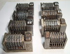 Lot 8 Letterpress 6-digit Numbering Machines Most Leibinger For Parts Or Repair