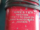 Vintage Justrite Manufacturing Co  Forester Lamp No  6x1600-west Fire Equipment