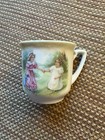 Antique German Child   s Holding Hands Porcelain Cup For Tea Set