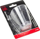 1oz Plastic Measuring Cup Shot Glass Measurer - Measure In Oz  Tsp  Tbsp Or Ml