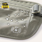 Unisex Rfid Anti Theft Waist Pouch Money Belt For Travel  Blocking Hidden Wallet