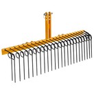     heavy Duty 60 Inch Pine Straw Rake For Tractor 3-point Hitch Landscape Rake