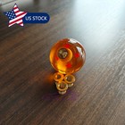 Round Dragon Ball 4 Star Shift Knob Manual Gear Shifter Head With 3 Adapters