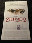 Doctor Zhivago Broadway Musical 2015  Window Card Poster 14x22 Broadway Theatre