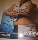 Signed Autographed Tna Wrestling Samoa Joe Promo Photo Impact Wwe Wwf Nwa