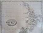 New Zealand North   South Islands Alps Wellington 1868 Johnston Pictorial Map