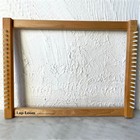 Friendly Loom Lap Model Wood Weaving Frame Harrisville Designs Instruction Book