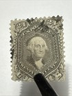 1862 U s  Postage 24c George Washington Scott 78 Collectible Used Stamp