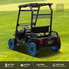 24v 7ah Golf Cart Kids Ride On Car  2 Seater Utv Electric Truck  Remote Control