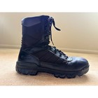 Bates Mens Tactical Sport Side Zip Black Leather Gorpcore Boots 11 5 M