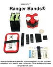 Ranger Band 1  Mix 36 Ex Stretch Epdm Rubber Tactical Bands Camping Survival Usa