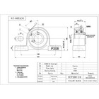  2  Ucp208-24 Solid Base Pillow Block Bearing 1-1 2 Bore Self Aligning 2 Bolt