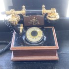 Western - American Telecommunications Corp  Deco-tele Rotary Dial Antique Phone