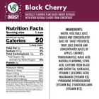 Sparkling Black Cherry Juice Energy Drink  11 5 Fl Oz Can  12 Pack 