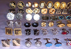 Great Lot  30 Pair  Mostly Vintage  Cufflinks  Many Designs   Decorations